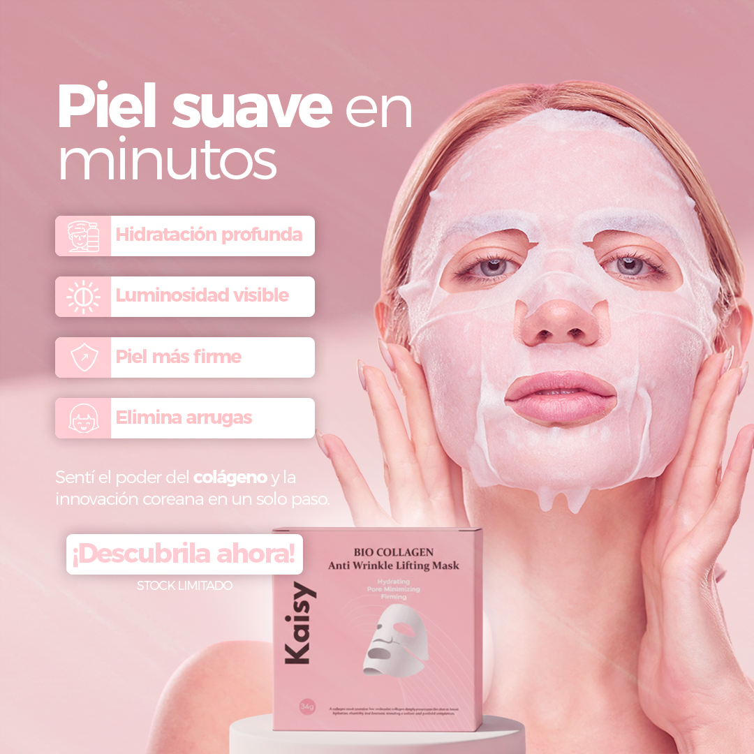 Máscarillas De Bio-Colágeno