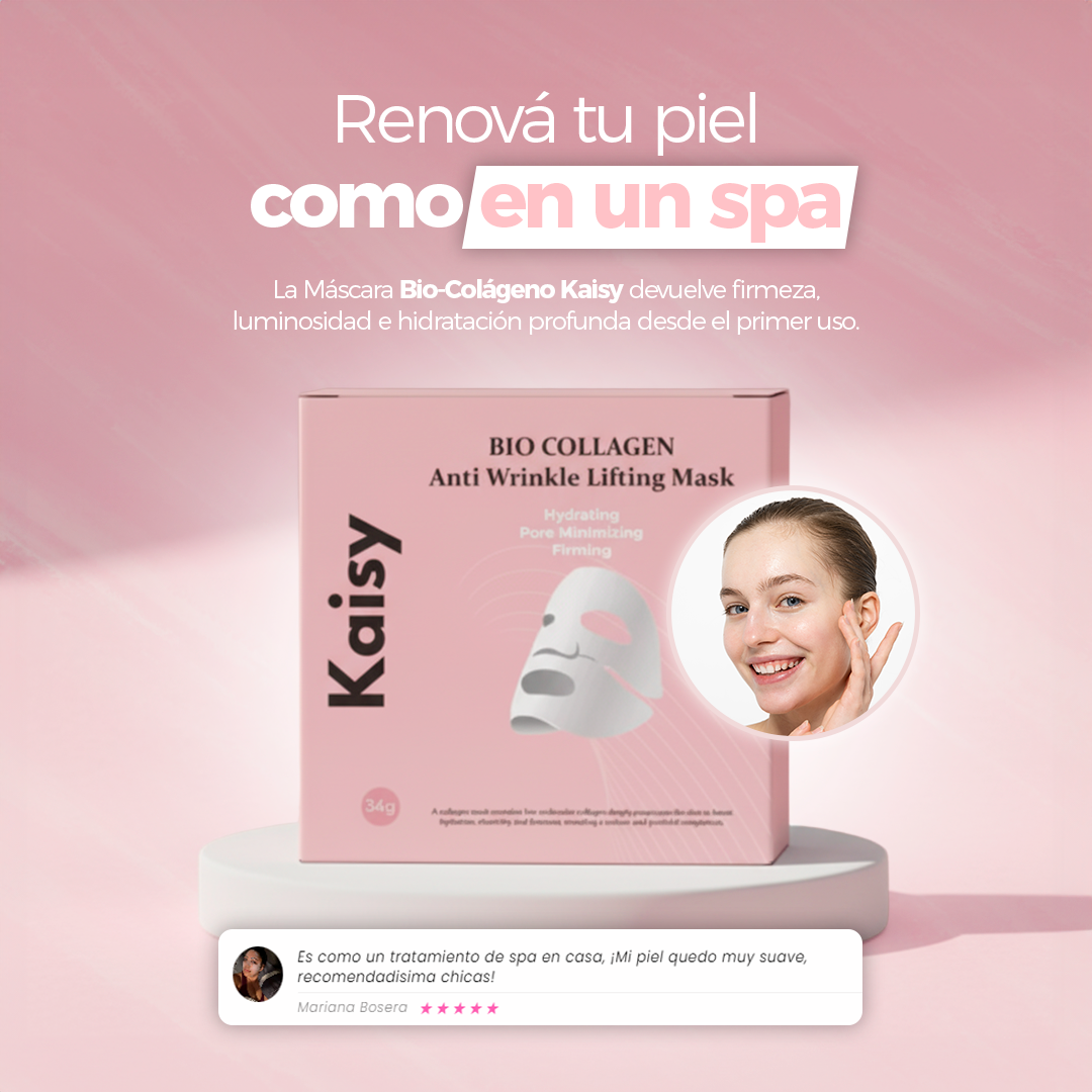 Máscarillas De Bio-Colágeno